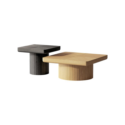 Ensemble de 2 tables gigognes Modern Modern