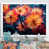 White Single Picture Framed