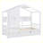 Modern Wooden House Bed With Trundle And Storage Shlef-804752980-804752983