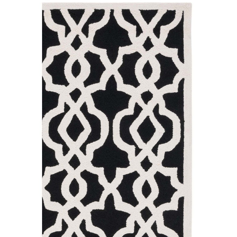 Daphne Hand Tufted Performance Geometric Rug, Rectangle 5' x 8'