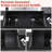 Upgraded 46,750 BTU 4-Burner Propane Gas Grill with Side Burner