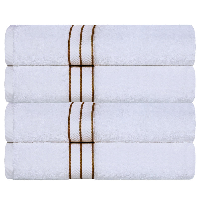 Ensemble de serviettes de bain 4 pièces Josann, Grillé