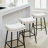 Upholstered 26" Backless Saddle Barstools-5290095-209194