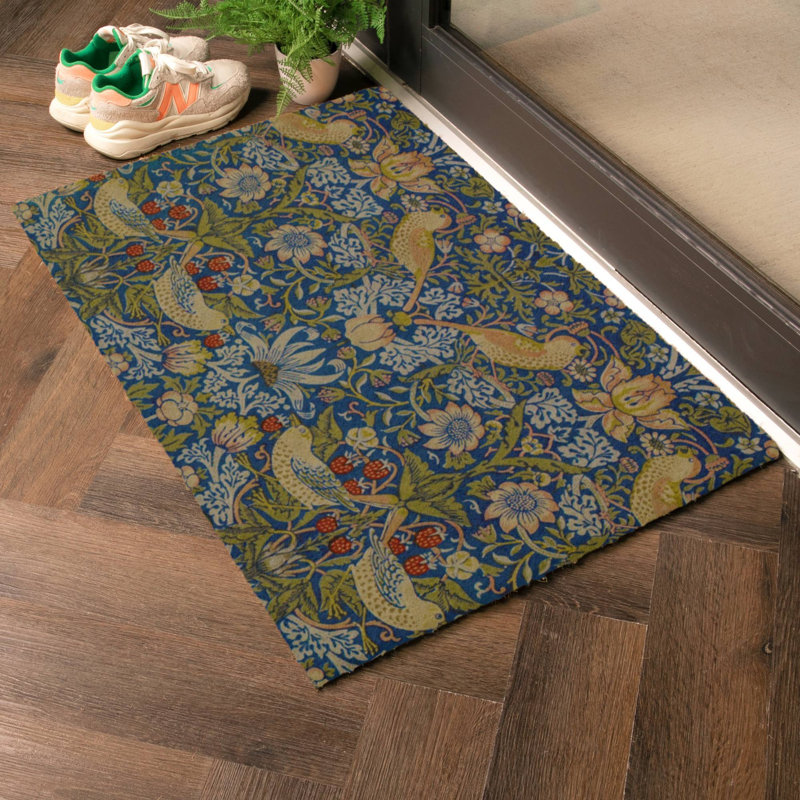 Varick Non-Slip Indoor Doormat, Rectangle 90 x 60 cm