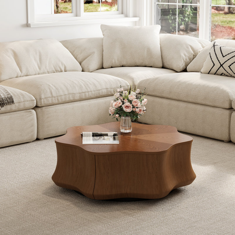 Table basse 33,5 po Mid Century Modern
