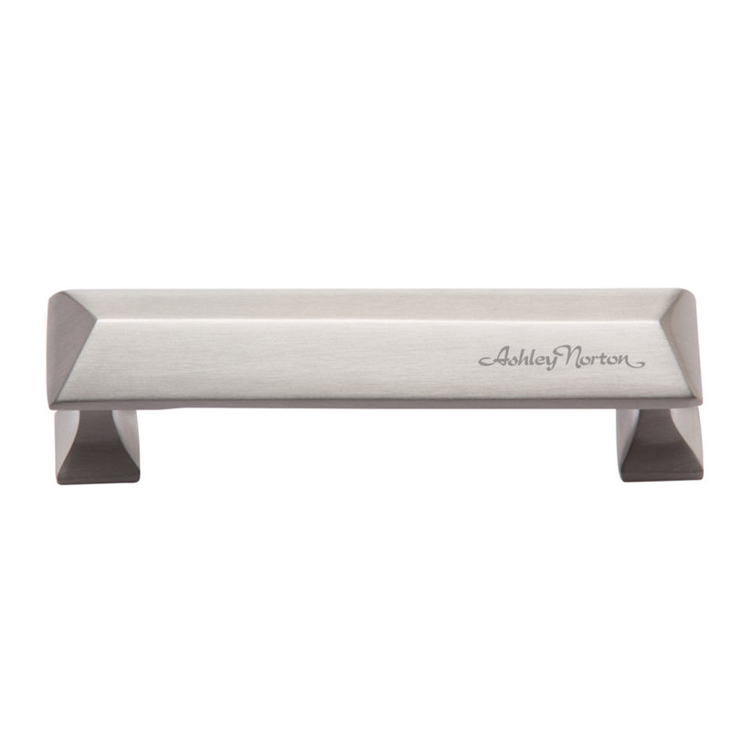 Satin Nickel 4.375" Solid Brass Cabinet Bar Pull