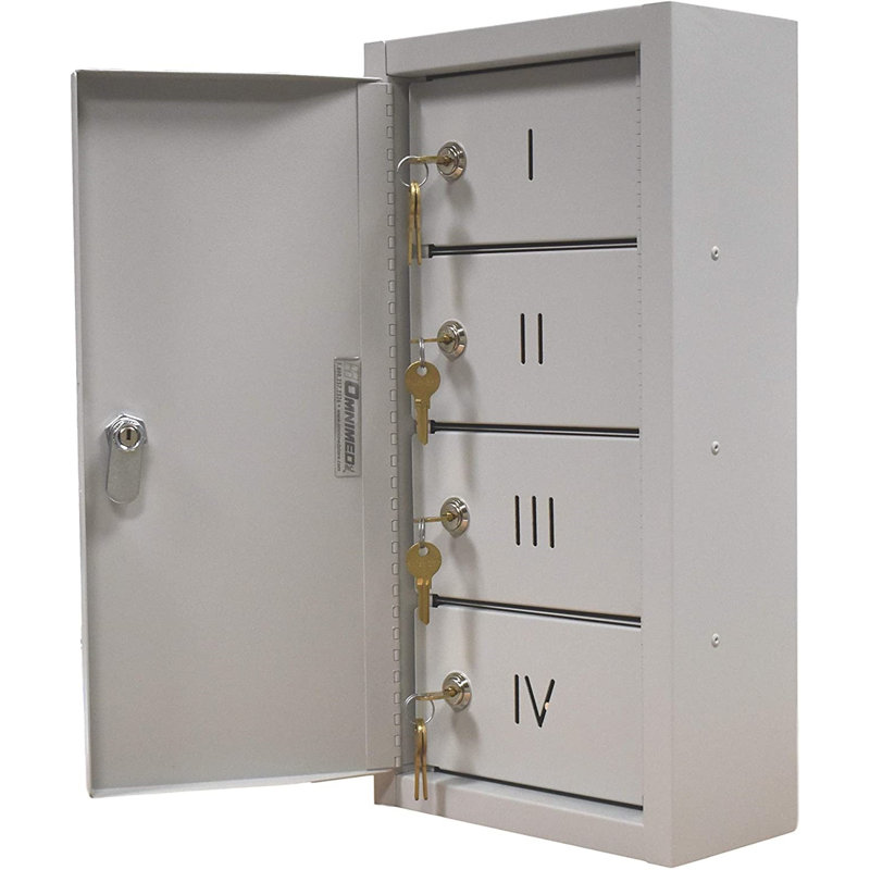 Metal 4 - Tier 9'' Cell Phone Locker with Key
