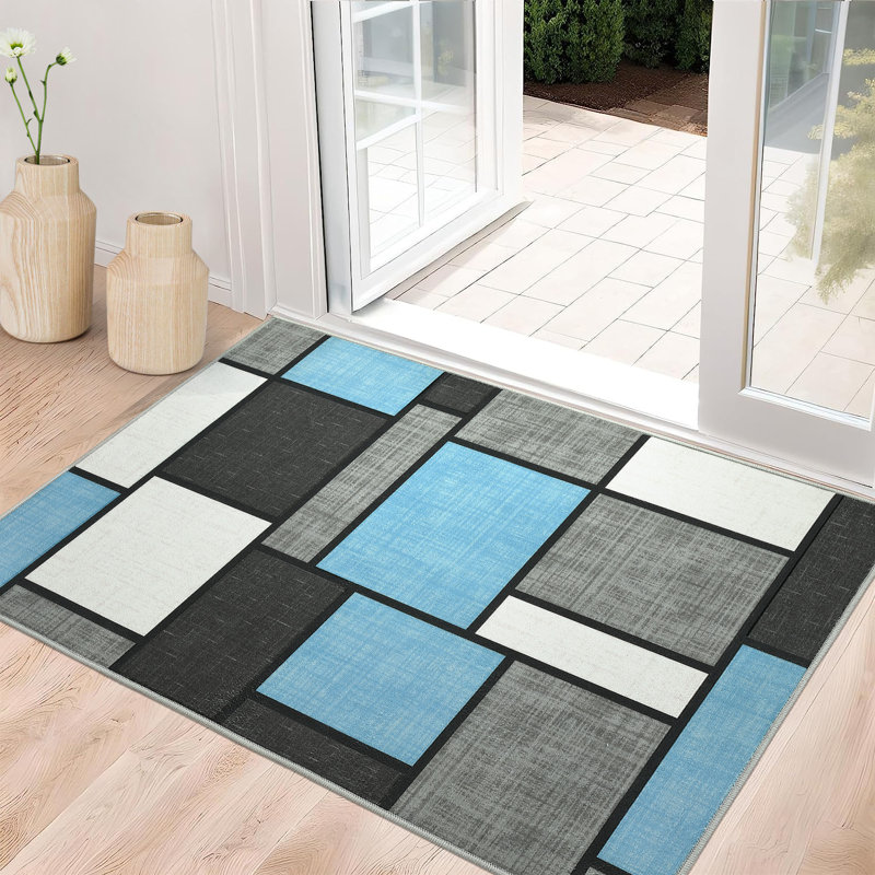 Jellieke Washable Indoor Rug, Rectangle 2' x 3'