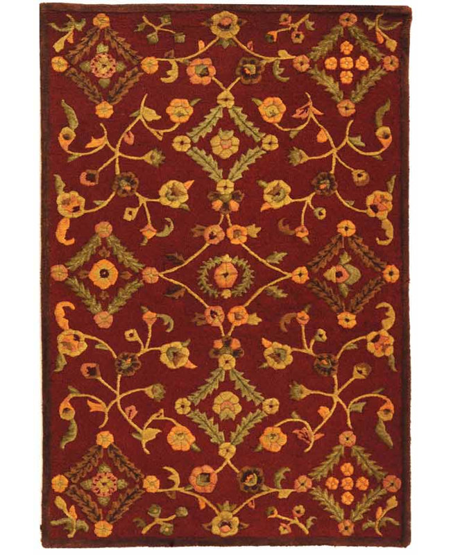 Tapis en laine Imperial, Tapis de couloir 2 pi 3 po x 8 pi