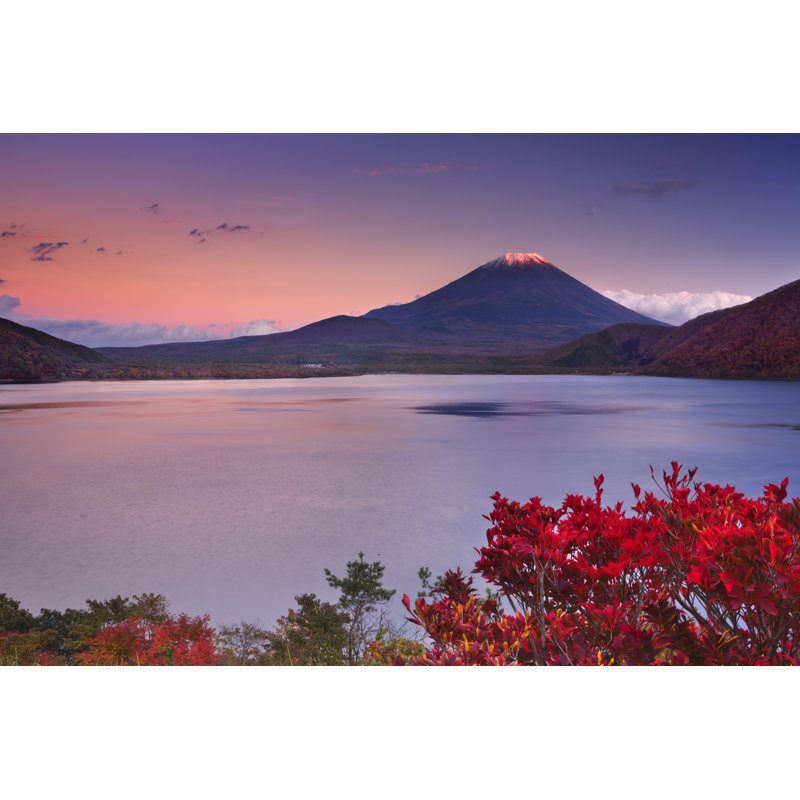 Lake Motosu by Sara_winter - No Frame Art Prints on Canvas, 61cm H x 91cm W