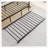 Twin Size Metal Daybed with Trundle, Heavy Duty Steel Slat Sofa Bed Frame with Headboard, No Box Spring, Black