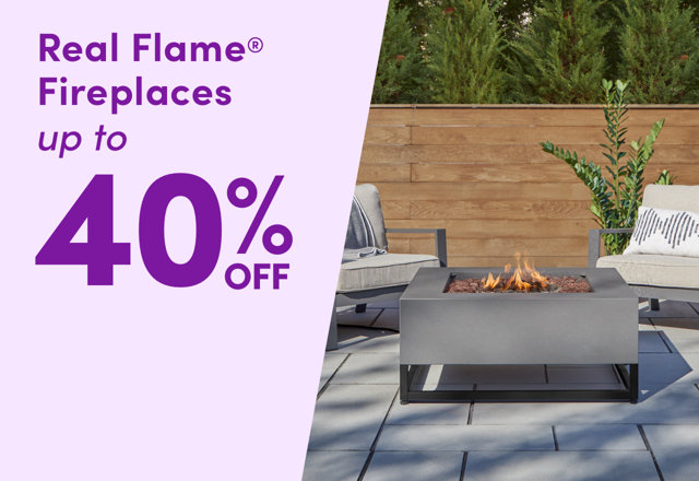 Deals on Real Flame® Fireplaces & More