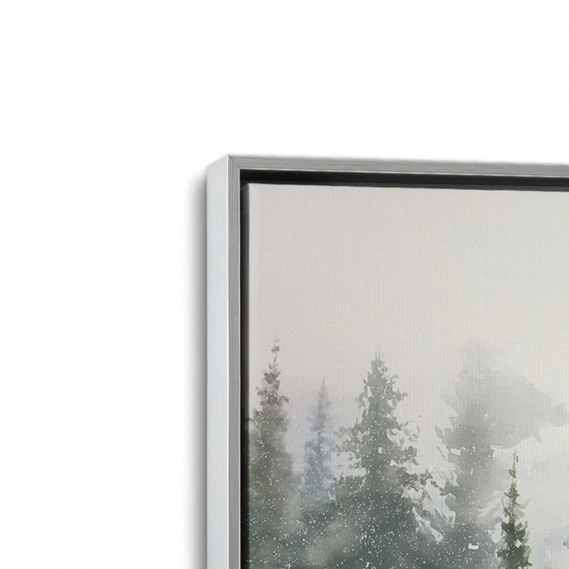Impression sur toile Frosted Haul, H 12,75 po x l 18,75 po, Chrome poli