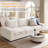Ebern Designs Judeth Square Arm Modular Sofa-988554788-988300138