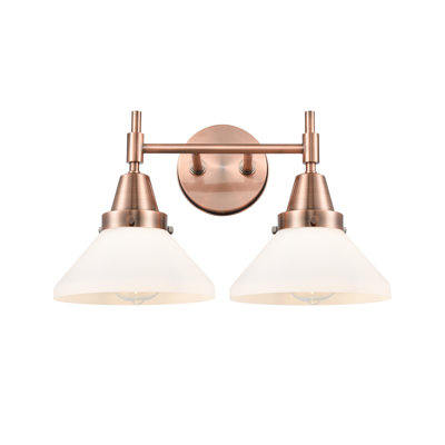 Éclairage de salle de bain à intensité variable 2 lumières Amede