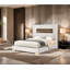 Lit tapissier contemporain avec simulateur de foyer 3D et audio Bluetooth-1545680939-1545680936