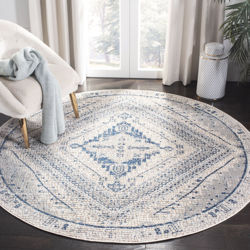 Marseille Performance Southwestern Rug, Round 6'7"