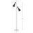 Uniontown 61.5'' Chrome Task Floor Lamp