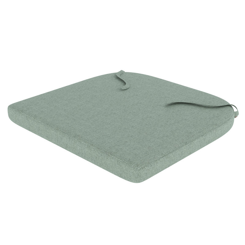 Dining ChairSeat Pad Replacement Cushion – 17.5L x 18.5W x 2D, Canvas Spa Sunbrella® Canvas