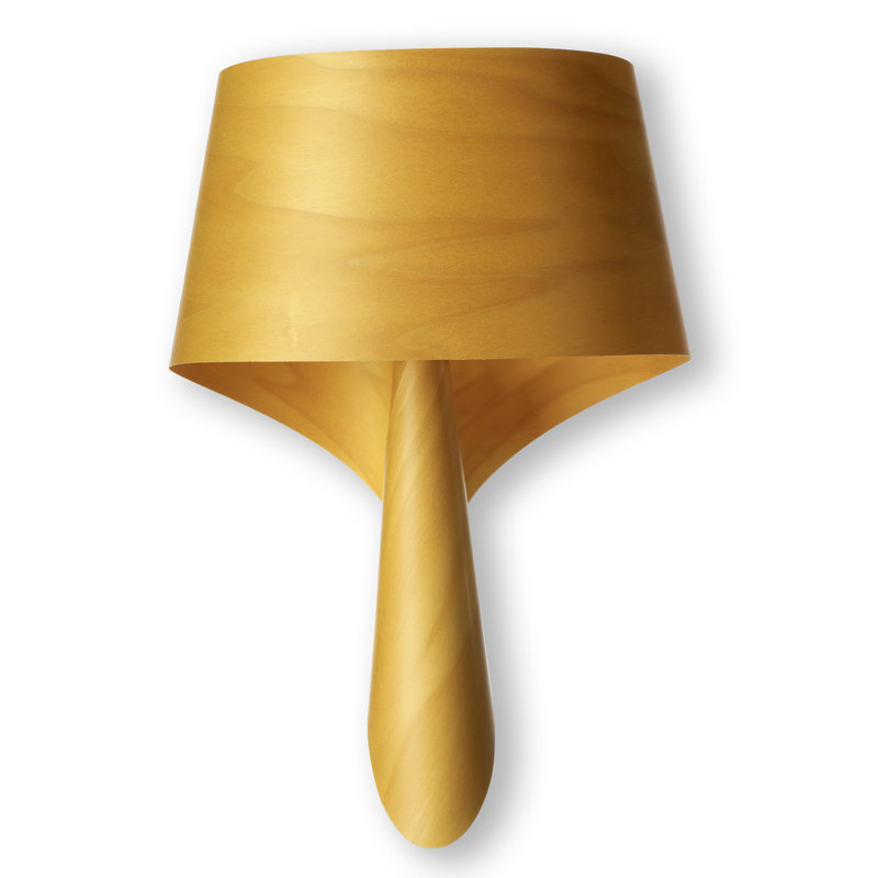 Air Wall Sconce GU24 Base, GU24 Base, Yellow