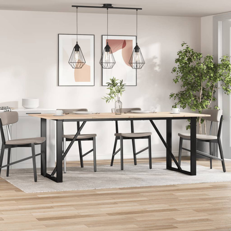 Solid Wood Table Top, 1.7cm H x 200cm W x 100cm D