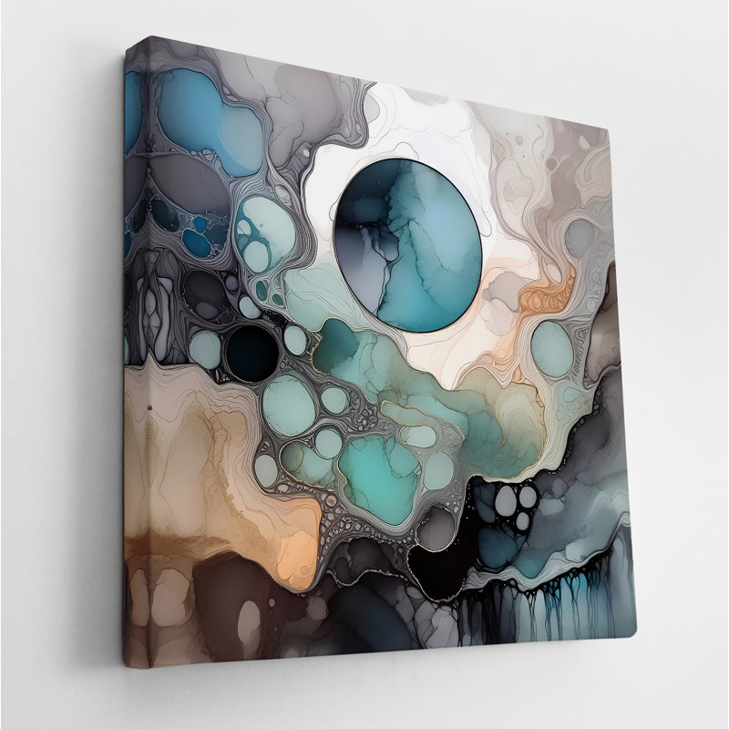 Celestial Currents, 24" H x 24" W