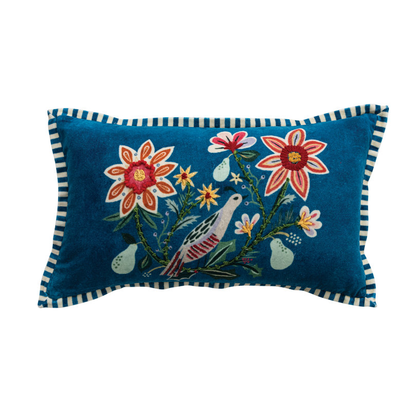 Coussin en velours