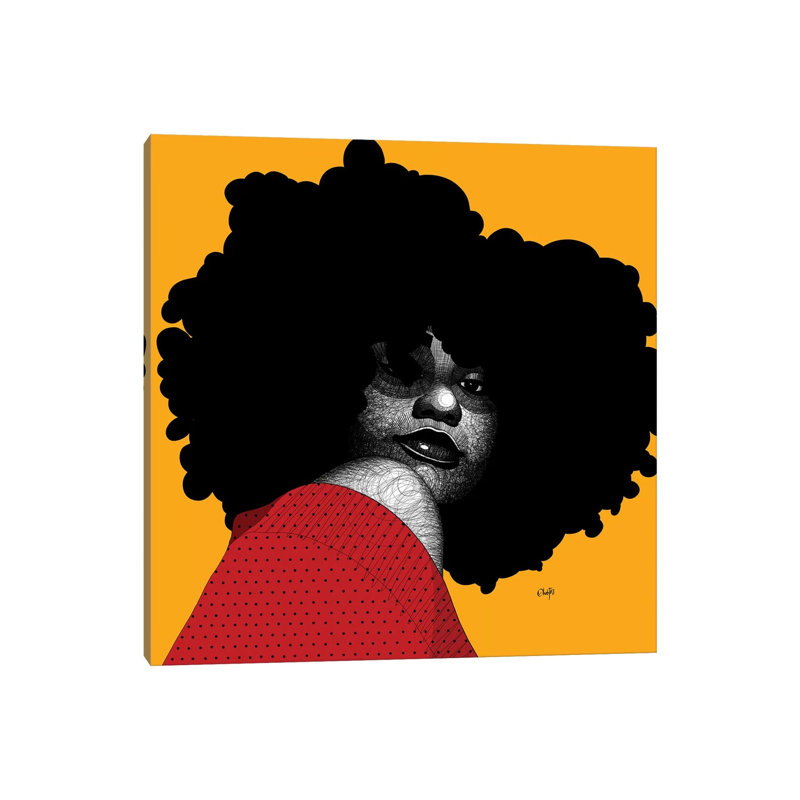 Amora by Ohab TBJ - Print on Canvas, 66.04cm H x 66.04cm W x 3.81cm D, Wrapped Canvas