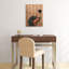 «Dog Au Vin Dachshund», affiche vintage sur bois