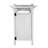 7.4ft H x 5.1ft W x 3.9ft L (1 Enclosure) Zippity Hampton Outside Shower Enclosure Kit with Door, White Vinyl Outdoor Shower Kit for Pool Shower, Outdoor Changing Room, Beach Shower, ZP19009-30752579