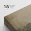 Deux tons vert et beige, composition neutre moderne - impression sur toile encadrée-1486086444-1486086417