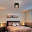 Demetrious 1-Light 25cm Flush Mount-1848358606