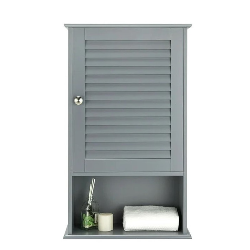 Armoire de salle de bain Moriyama, Gris