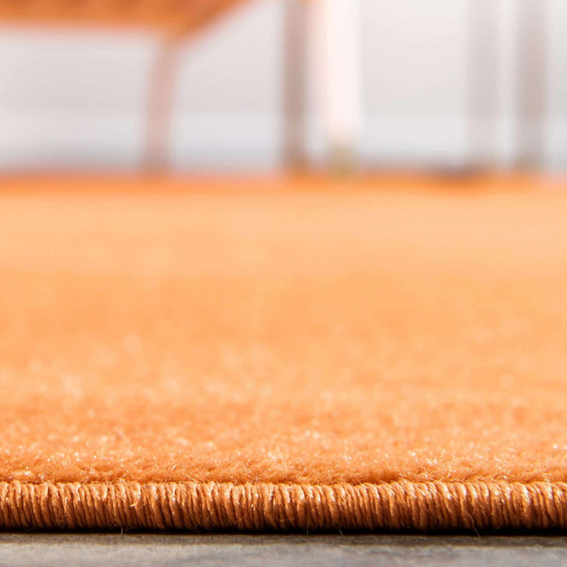 Tapis traditionnel Wingate couleur citrouille
