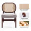 Fauteuil d'appoint en rotin-2114595488