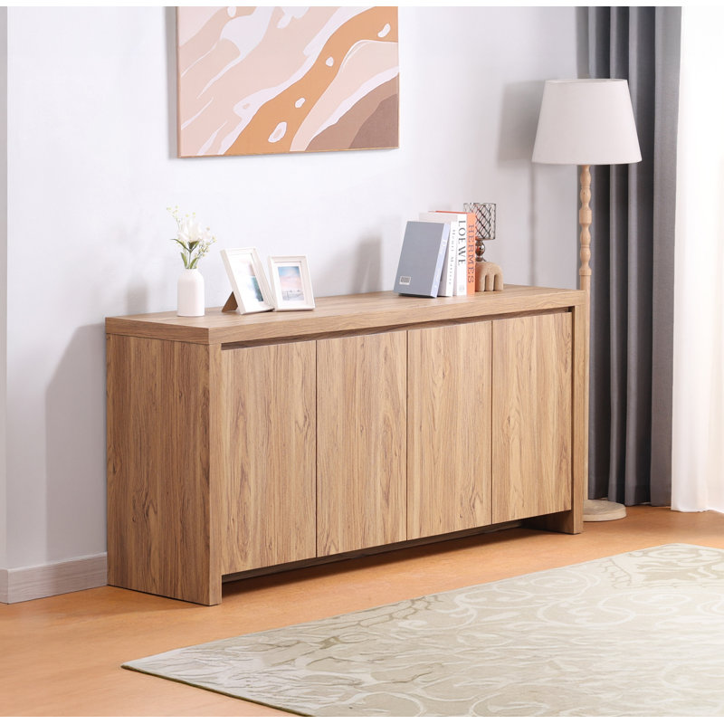 Marchella 67" W Sideboard With Adjustable Shelves And 4 Doors