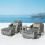 5 PC Deep Seating Club Chair Conversation Set-354694812