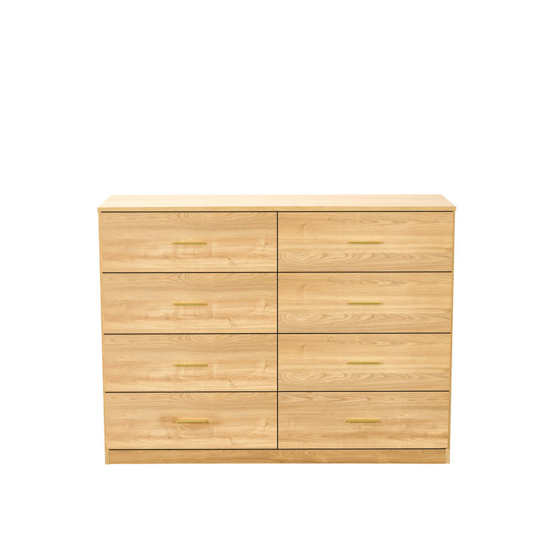 Commode double 8 tiroirs pour chambre à coucher