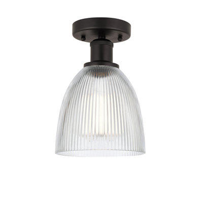 Philomene Glass Semi Flush Mount