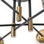 Glass Bubble Sputnik Semi Flush Chandelier -2021374445