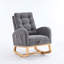 Chaise longue berçante avec repose-pieds Accent-1813445814