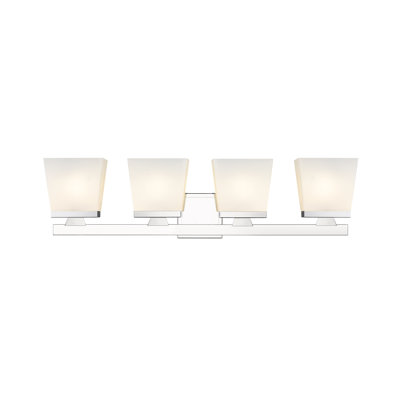 Meuble-lavabo 4 lumières Panora