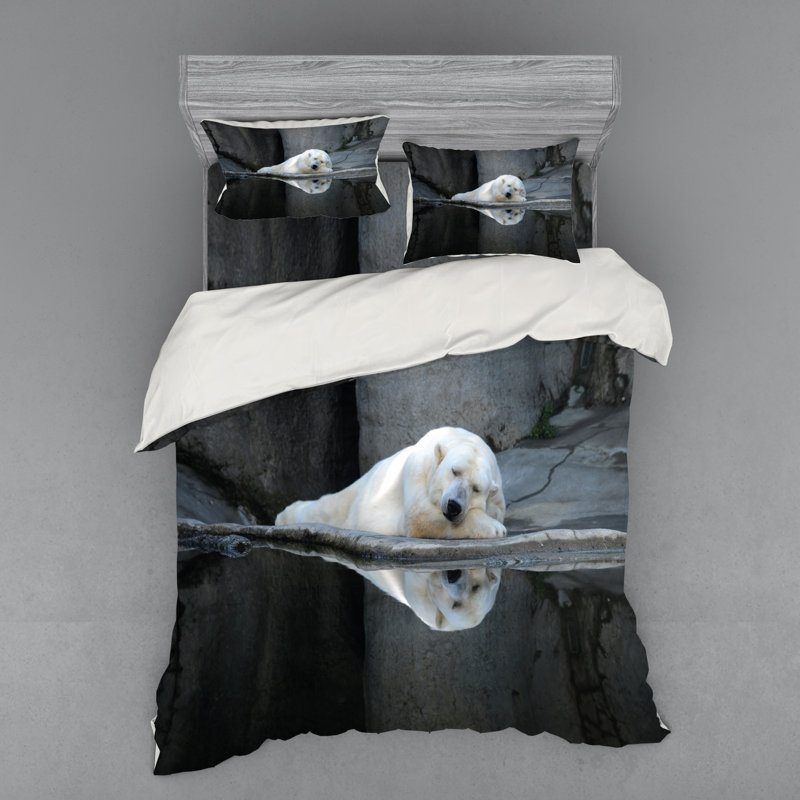 Ensemble de housse de couette bear, Housse de couette grand + 3 pièces supplémentair