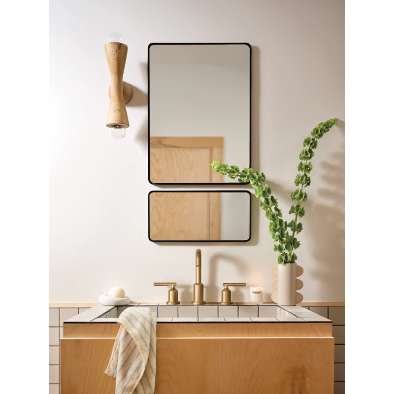 Moen Gibson Modern Two-Handle High-Arc Widespread Bathroom Faucet With Drain Assembly, Valve Included