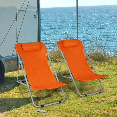 Chaise de plage inclinable Knag