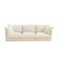 Canapé modulaire à 3 places, canapé en polaire chenille avec coussins multiples moelleux, canapé en nuage pour le salon, appartement-1323798811