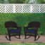 Chaise berçante en osier Raenesha-21220066-21220061