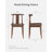 Farmhouse Wood Dining Chairs With Curved Back-879348979-879348978