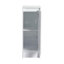 Armoire de rangement autoportante 12 po, portes à fermeture douce, blanc brillant (emballage KD)