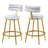 Chuna Velvet Counter Stool Set-1994830063